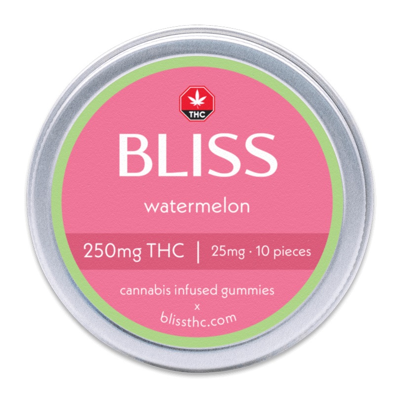 BLISS – Infused Gummies (WATERMELON – 250MG)