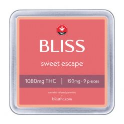 BLISS – Infused Gummies (SWEET ESCAPE – 1080MG)
