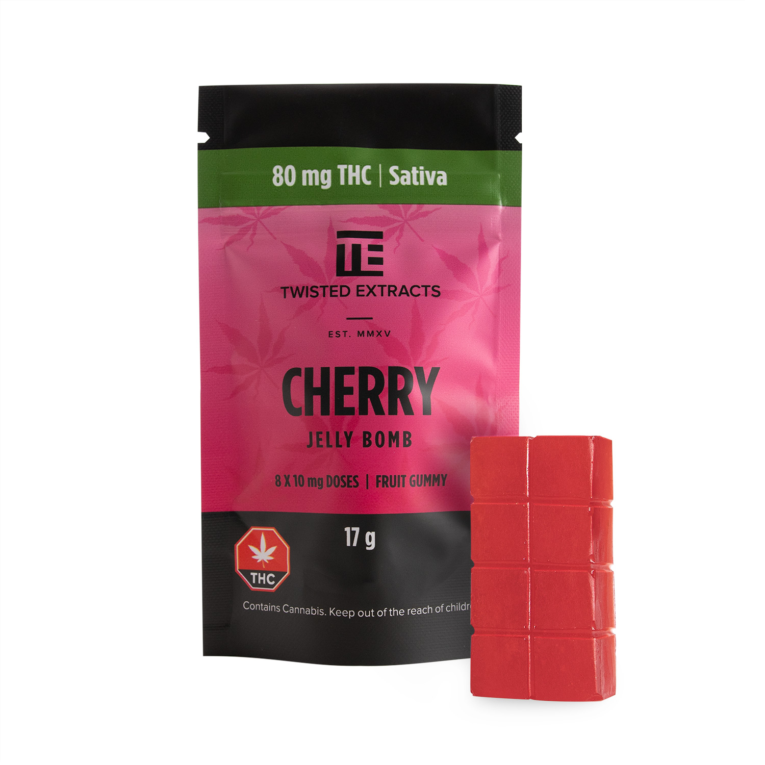 Twisted Extracts – Jelly Bombs (THC – 80MG) - Image 5