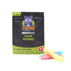 Doobie Snacks – Sour Worms (THC–150MG)